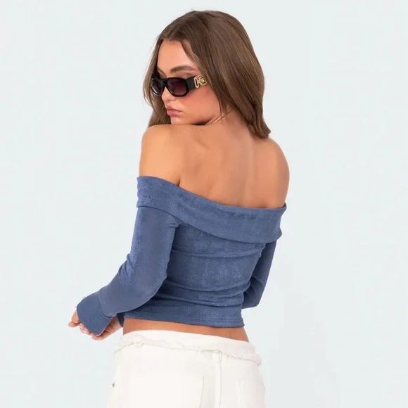 NWT Athena Fold Over Top - Picture 3 of 5